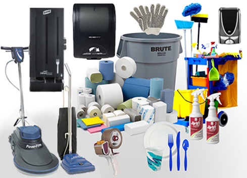 AMS janitorial and maintenance product warehouse